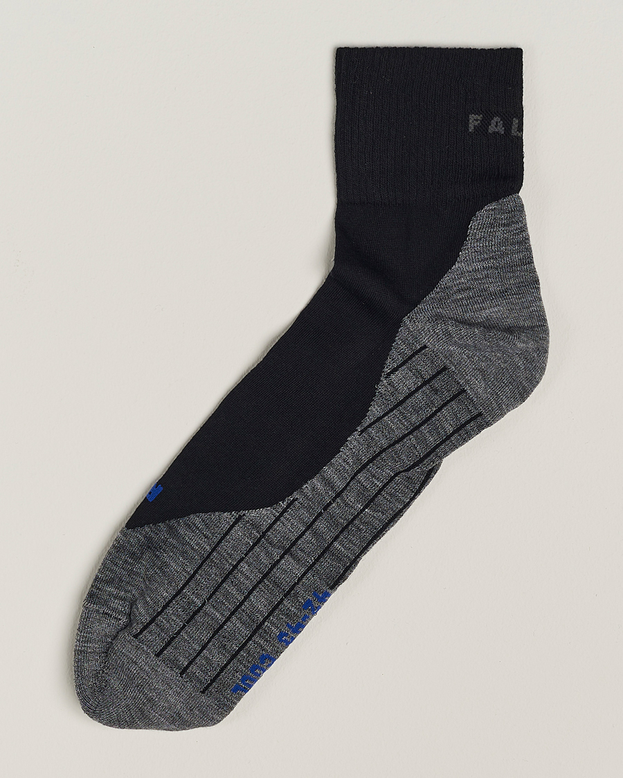 Heren | Ondergoed | Falke Sport | Falke TK5 Wander Cool Short Trekking Socks Black