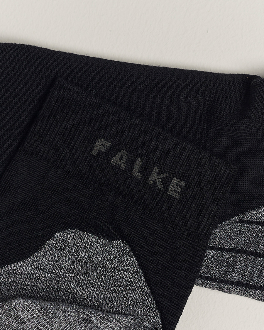 Heren | Ondergoed | Falke | RU4 Endurance Short Running Socks Black Mix