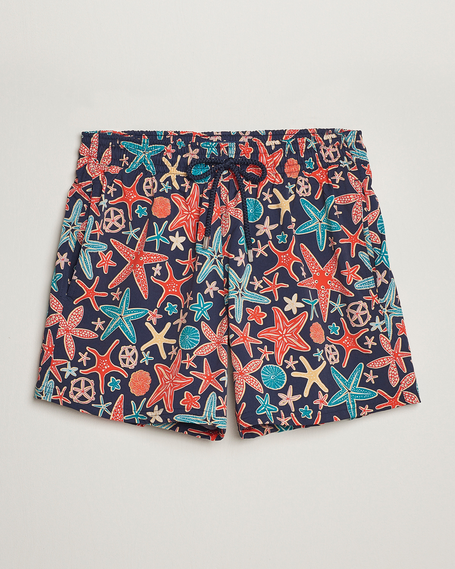 Homme | Maillots De Bain | Vilebrequin | Moorise Holistarfishes Swim Shorts Bleu Marine