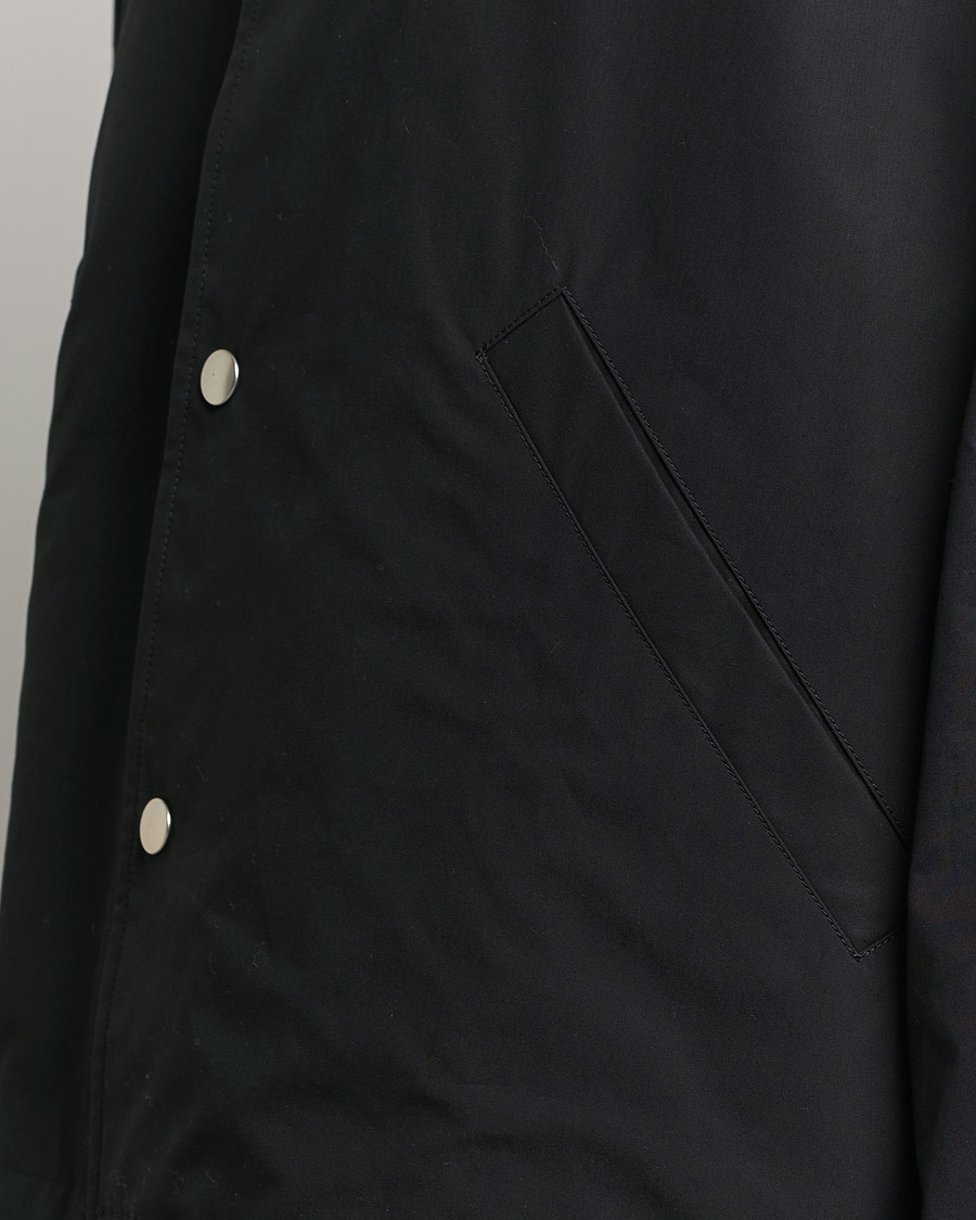 Heren | Jassen | Jil Sander | Back Printed Coach Jacket Black