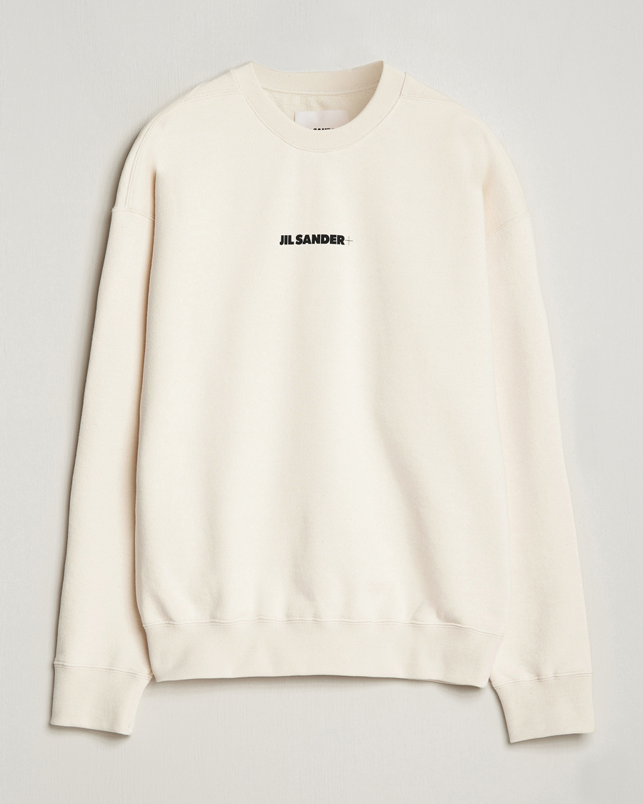 Homme | Pulls Et Tricots | Jil Sander | Small Logo Sweatshirt Dune