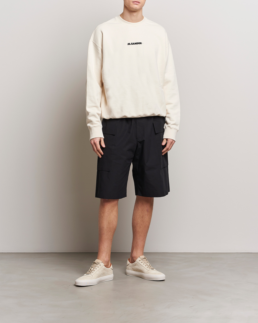 Heren | Korte broek | Jil Sander | Relaxed Fit Drawstring Shorts Black