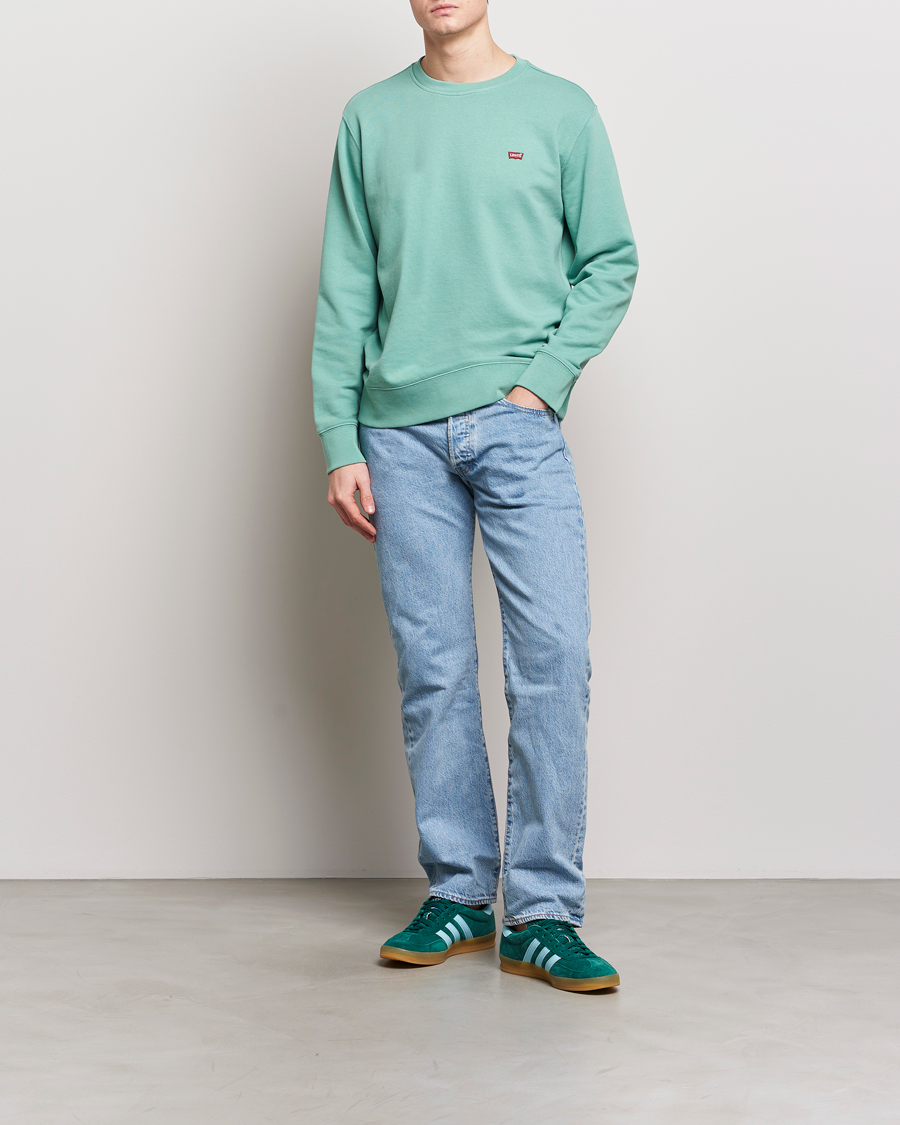 Homme | Pulls Et Tricots | Levi's | Original Crew Neck Sweatshirt Feldspar Green