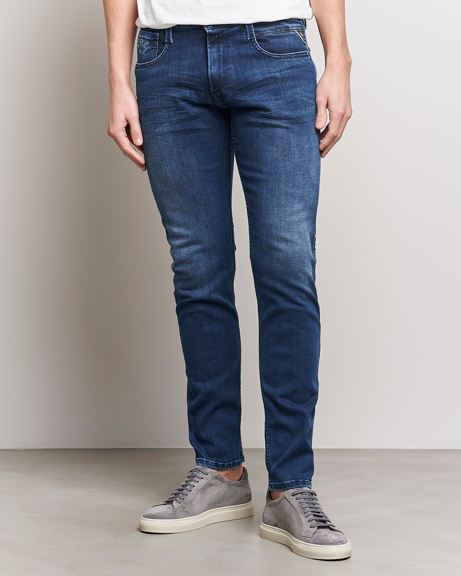 Homme | Jeans | Replay | Anbass Powerstretch Jeans Medium Blue