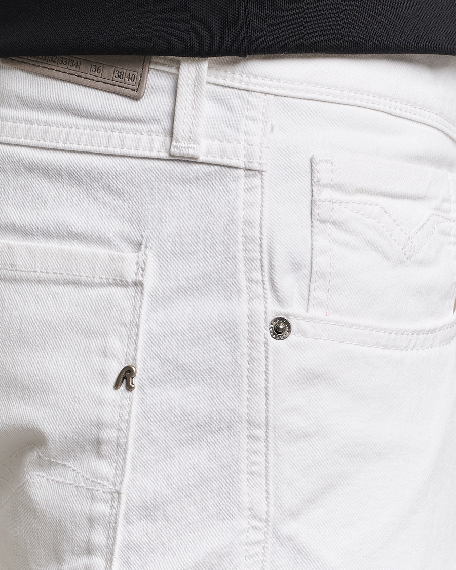 Heren | Jeans | Replay | Anbass Powerstretch Jeans White