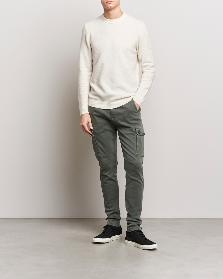Homme | Pantalons | Replay | Anbass Hyperflex X-Lite Cargo Pants Dark Green