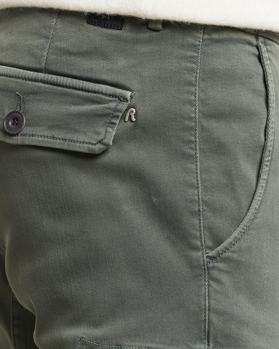 Homme | Pantalons | Replay | Anbass Hyperflex X-Lite Cargo Pants Dark Green