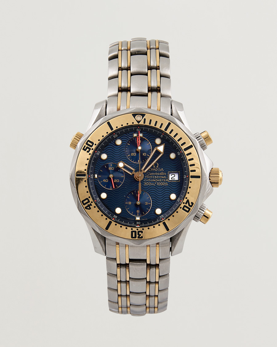 Heren | Omega Pre-Owned Seamaster 300M 2398800 Steel Blue | Omega Pre-Owned | Seamaster 300M 2398800 Steel Blue