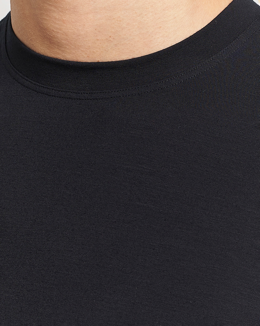 Heren | T-shirts | Zimmerli of Switzerland | Pureness Modal Crew Neck T-Shirt Black