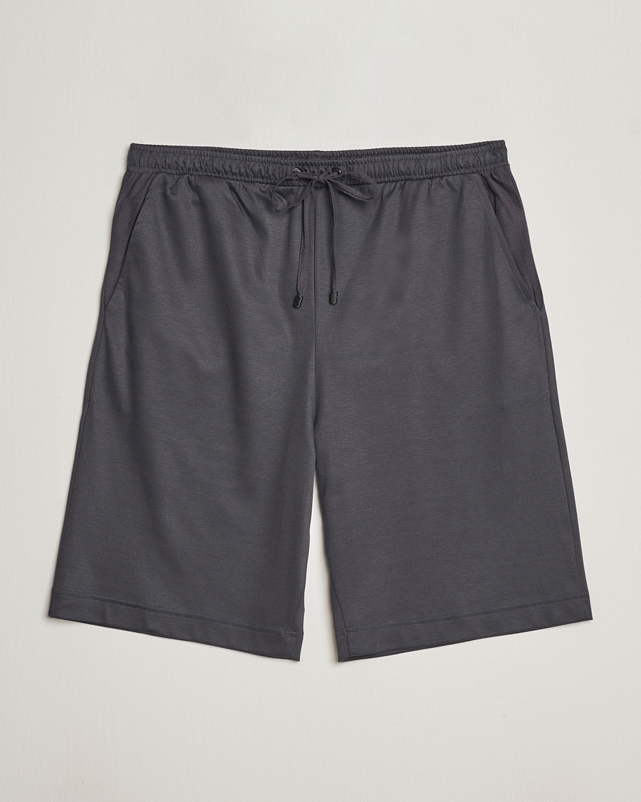Heren | Pyjama's en gewaden | Zimmerli of Switzerland | Cotton/Modal Loungewear Shorts Phantom