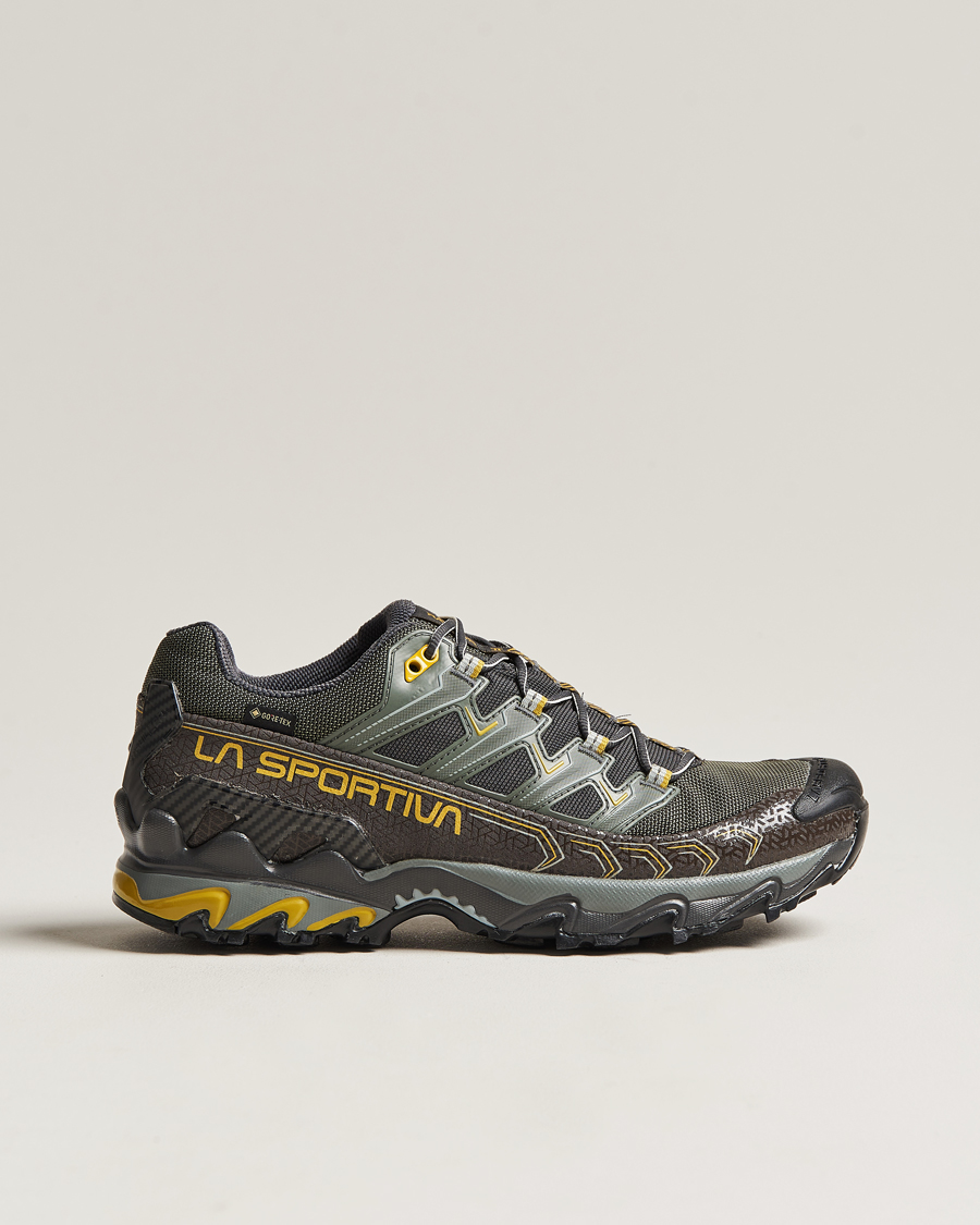 Homme | La Sportiva Ultra Raptor II GTX Trail Running Shoes Carbon/Moss | La Sportiva | Ultra Raptor II GTX Trail Running Shoes Carbon/Moss