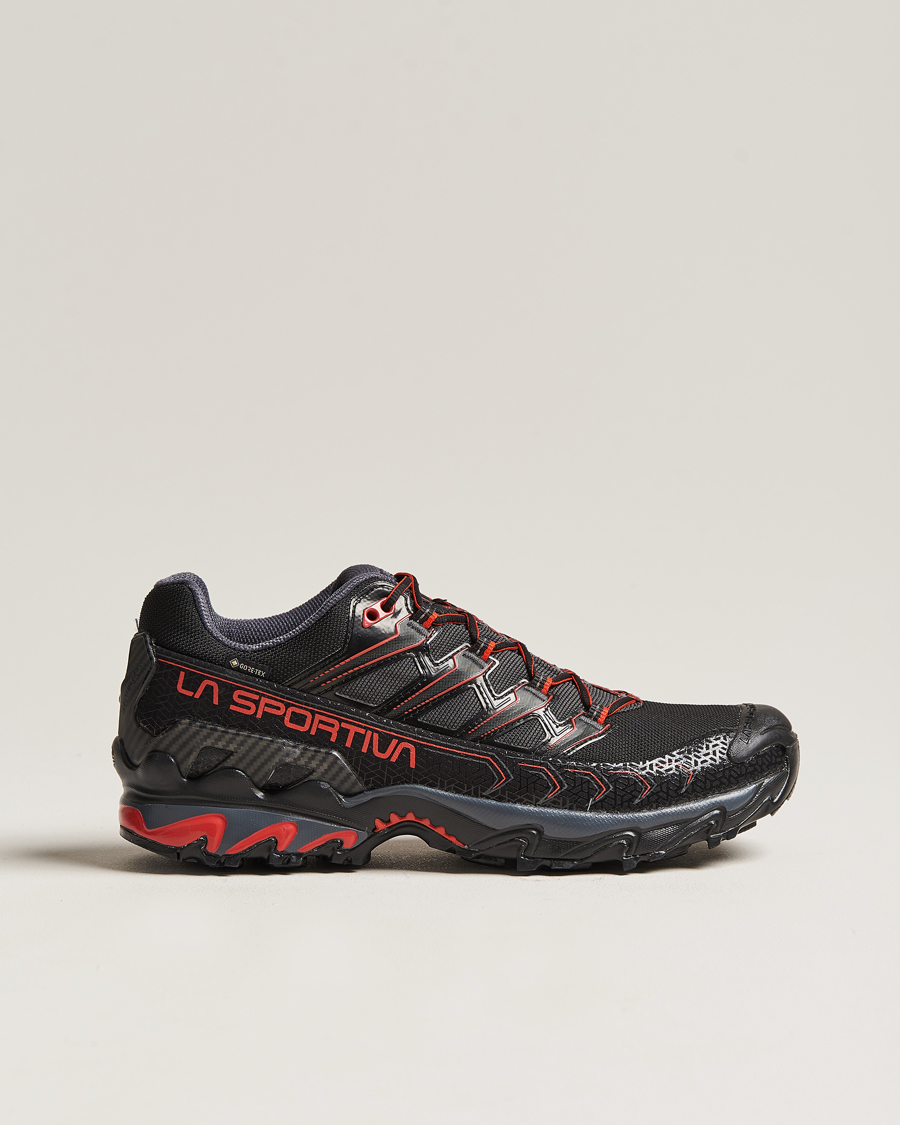 Homme | La Sportiva Ultra Raptor II GTX Trail Running Shoes Black/Goji | La Sportiva | Ultra Raptor II GTX Trail Running Shoes Black/Goji