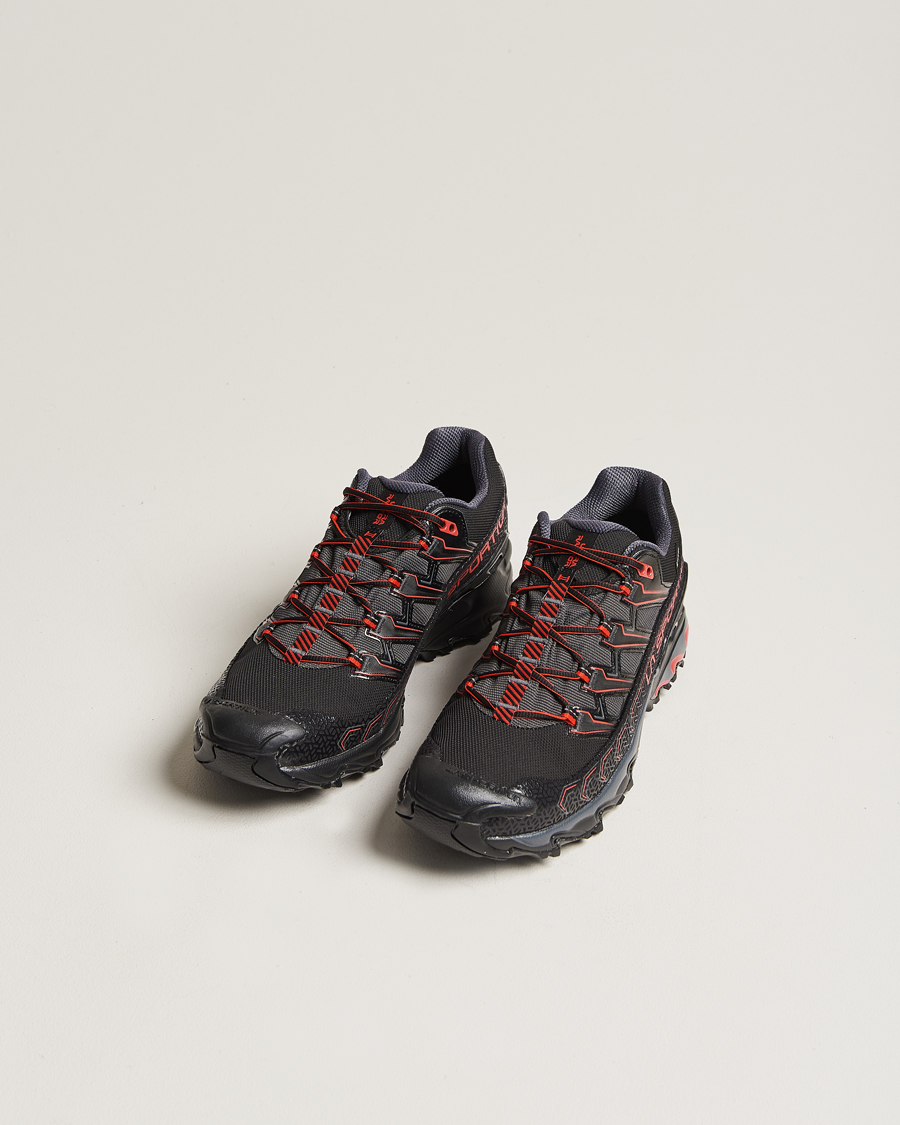 Homme | La Sportiva Ultra Raptor II GTX Trail Running Shoes Black/Goji | La Sportiva | Ultra Raptor II GTX Trail Running Shoes Black/Goji