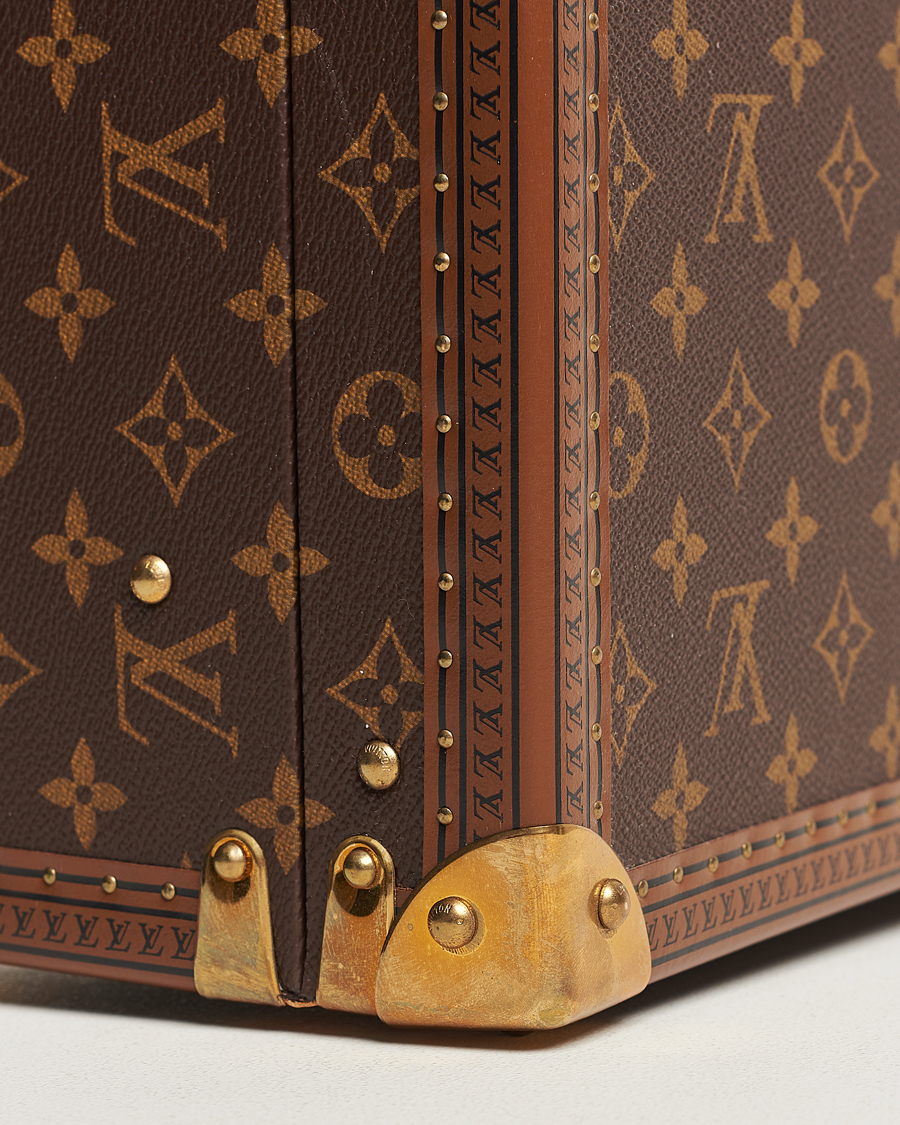 Homme | Louis Vuitton Pre-Owned Cotteville 45 Suitcase Monogram | Louis Vuitton Pre-Owned | Cotteville 45 Suitcase Monogram