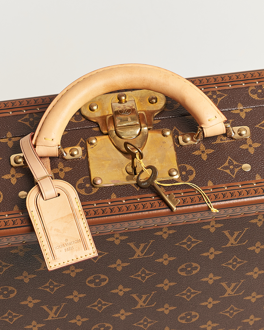 Homme | Louis Vuitton Pre-Owned Cotteville 45 Suitcase Monogram | Louis Vuitton Pre-Owned | Cotteville 45 Suitcase Monogram