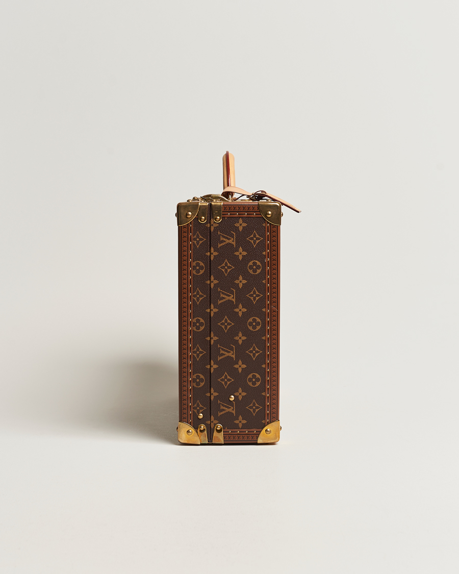 Homme | Louis Vuitton Pre-Owned Cotteville 45 Suitcase Monogram | Louis Vuitton Pre-Owned | Cotteville 45 Suitcase Monogram