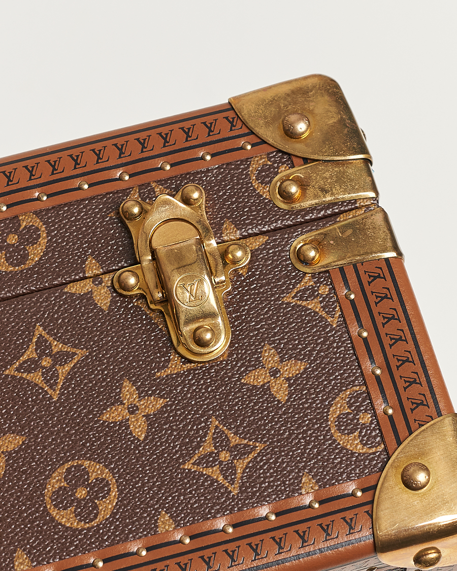 Homme | Louis Vuitton Pre-Owned Cotteville 45 Suitcase Monogram | Louis Vuitton Pre-Owned | Cotteville 45 Suitcase Monogram