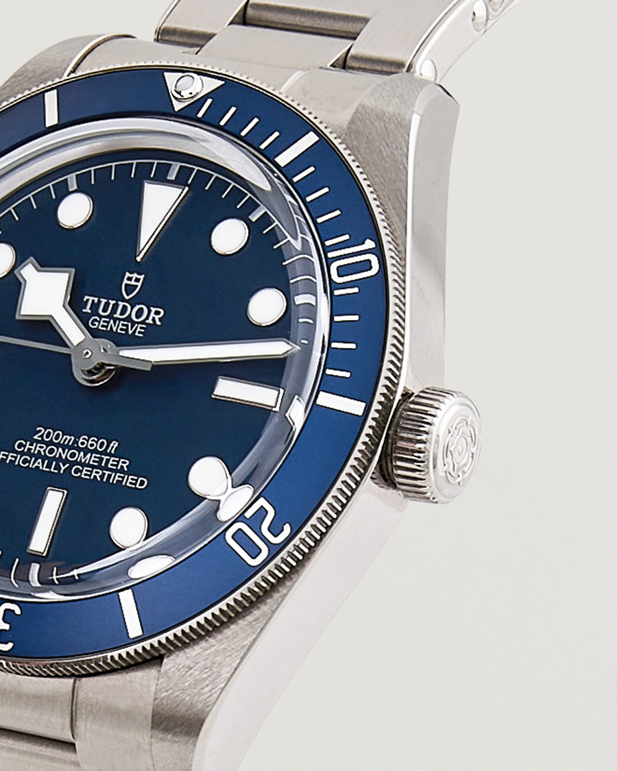 Heren | Tudor Pre-Owned Black Bay Fifty-Eight 79030B Steel Blue | Tudor Pre-Owned | Black Bay Fifty-Eight 79030B Steel Blue