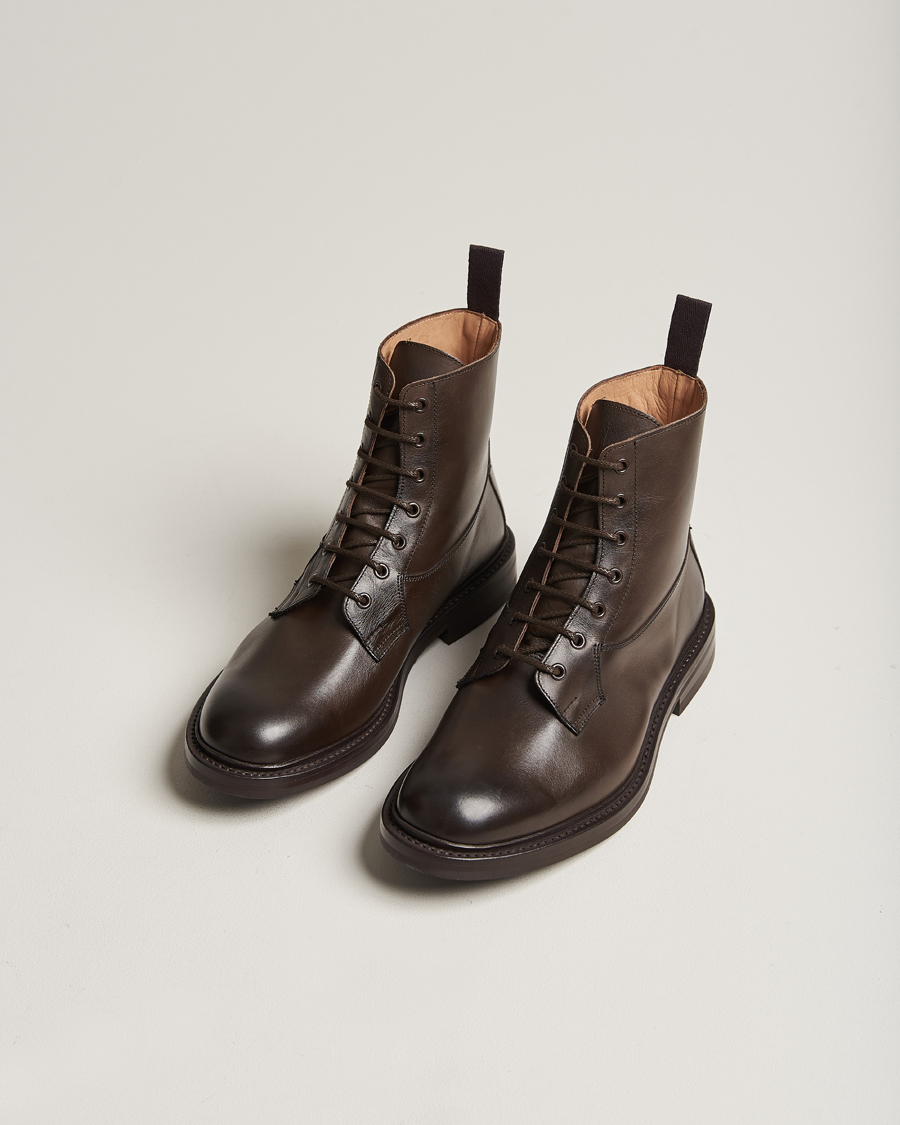 Homme | Tricker's Burford Dainite Country Boots Espresso | Tricker's | Burford Dainite Country Boots Espresso