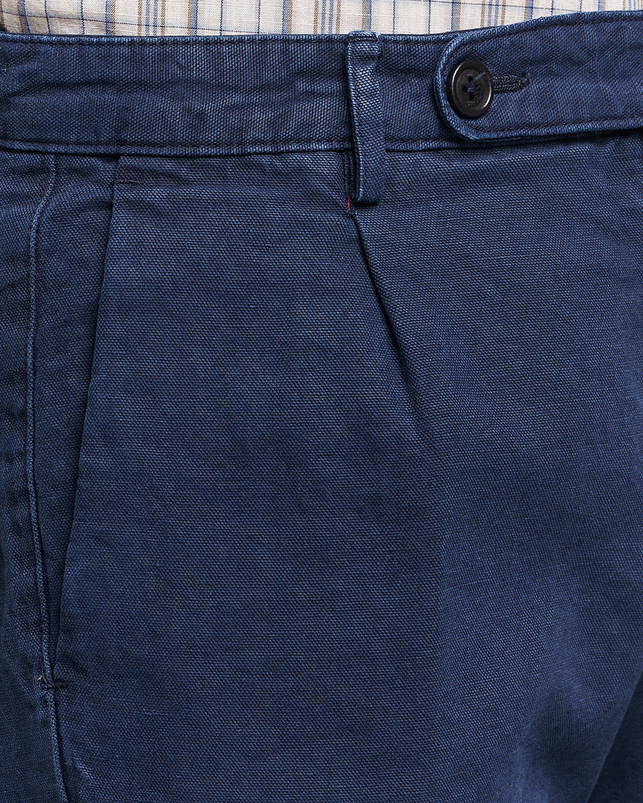 Homme | Pantalons | Massimo Alba | Ionio Cotton Trousers Navy
