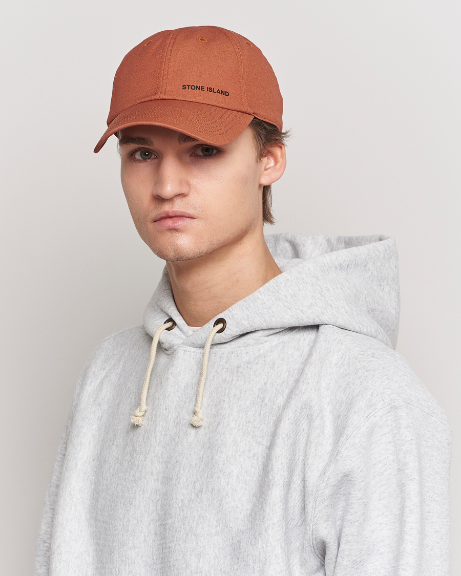 Homme | Stone Island Small Logo Cap Rust | Stone Island | Small Logo Cap Rust