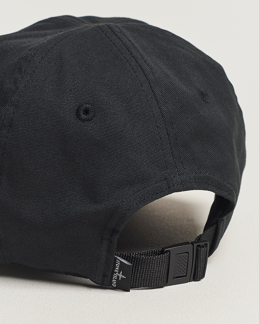 Homme | Stone Island Small Logo Cap Black | Stone Island | Small Logo Cap Black
