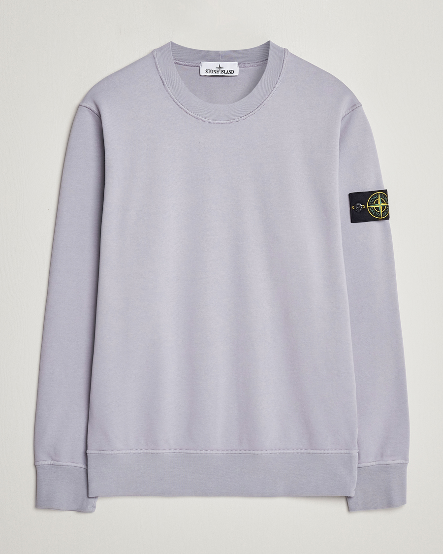 Homme | Pulls Et Tricots | Stone Island | Garment Dyed Cotton Sweatshirt Dust