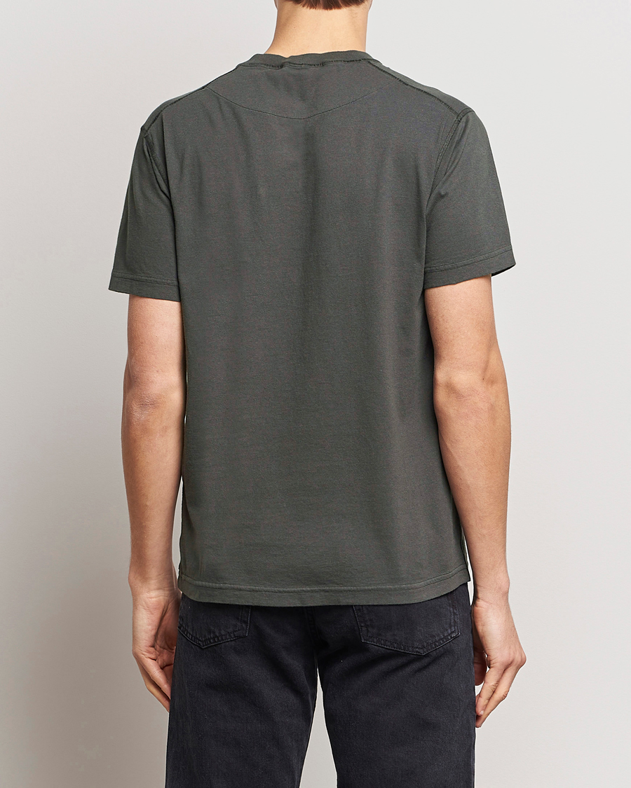 Homme | T-shirts | Stone Island | Organic Cotton Fissato Effect T-Shirt Charcoal
