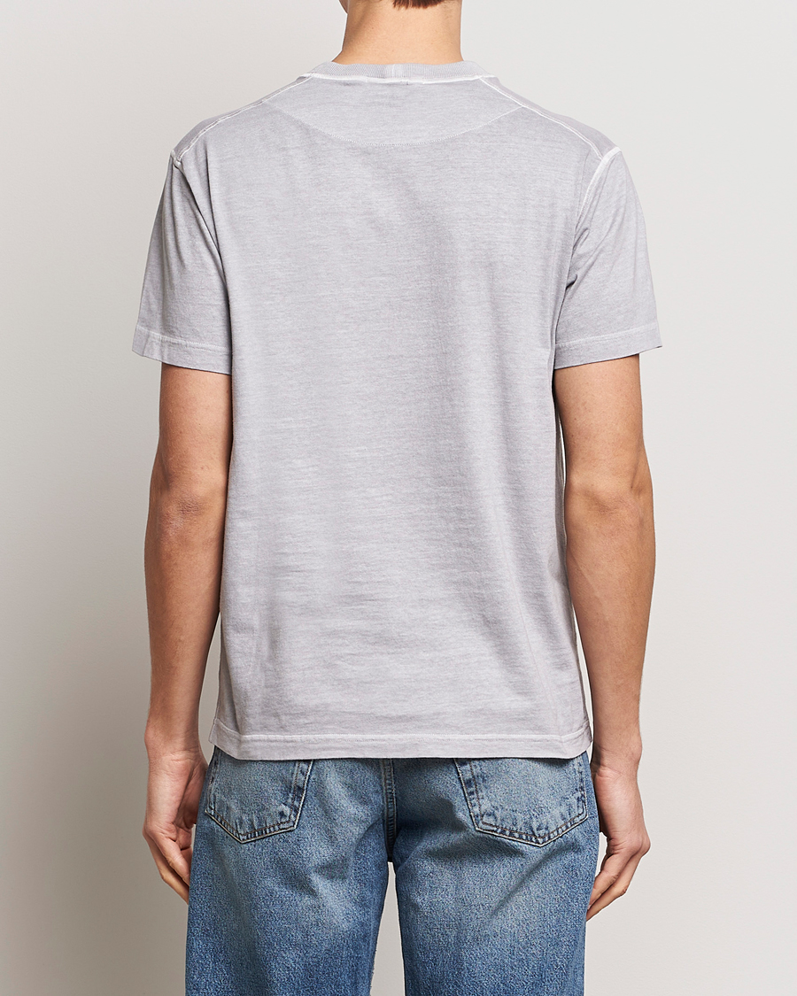 Homme | T-shirts | Stone Island | Organic Cotton Fissato Effect T-Shirt Dust
