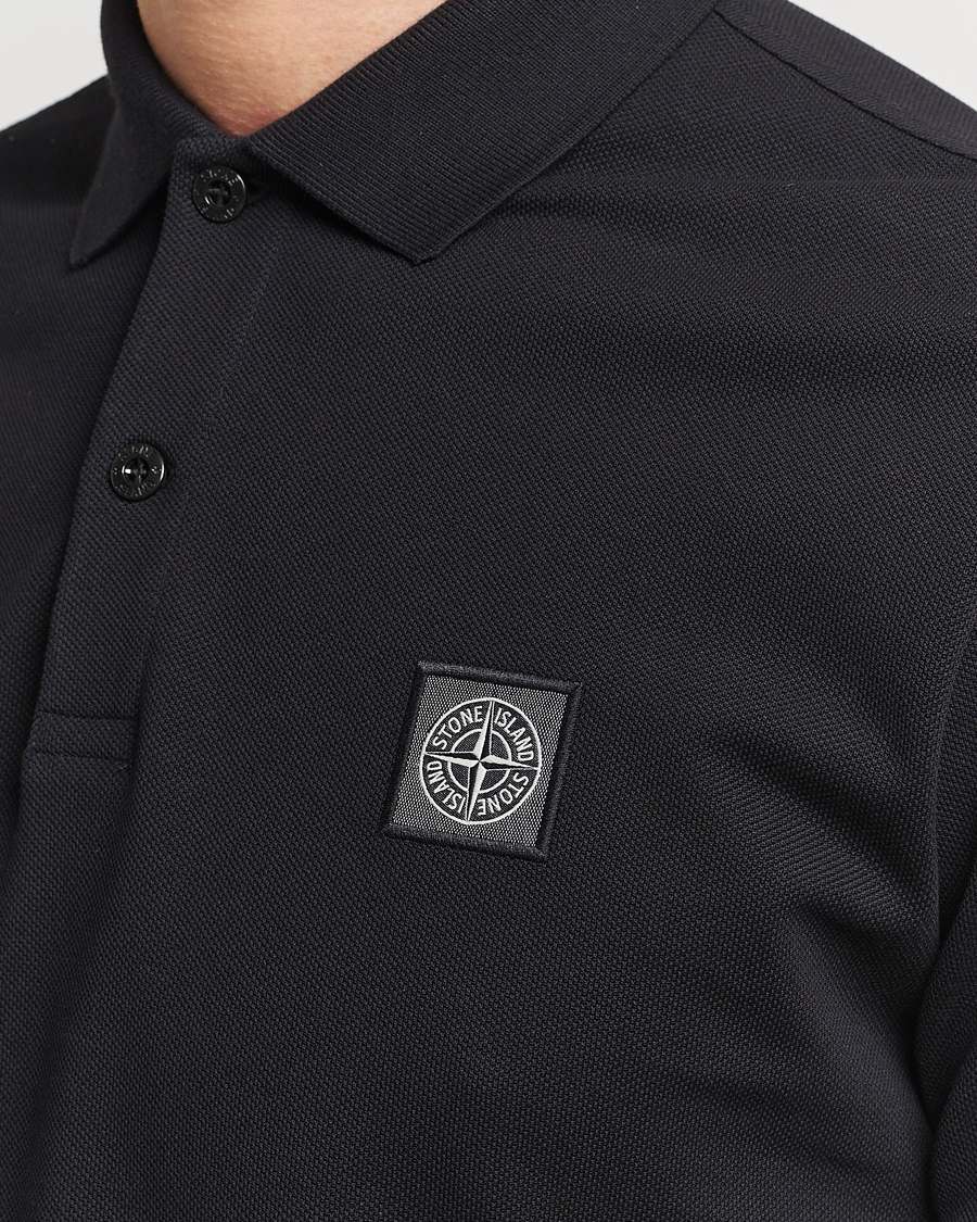 Homme | Polos | Stone Island | Organic Cotton Polo Black