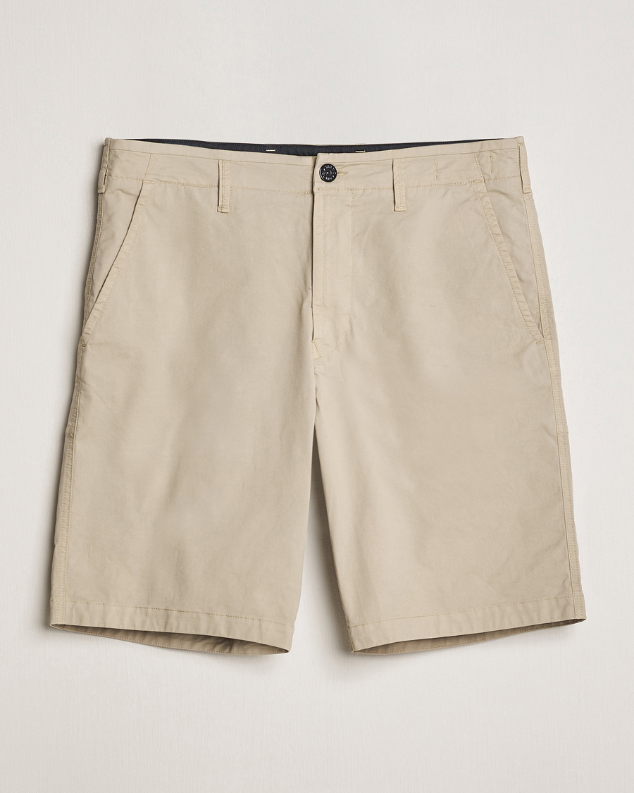 Homme | Shorts | Stone Island | Supima Cotton Twill Stretch Shorts Sand