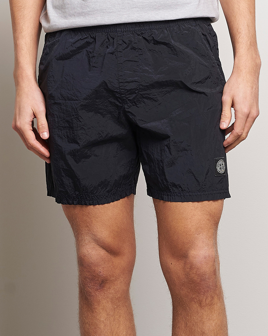 Homme | Maillots De Bain | Stone Island | Nylon Metal Econyl Swimshorts Navy Blue