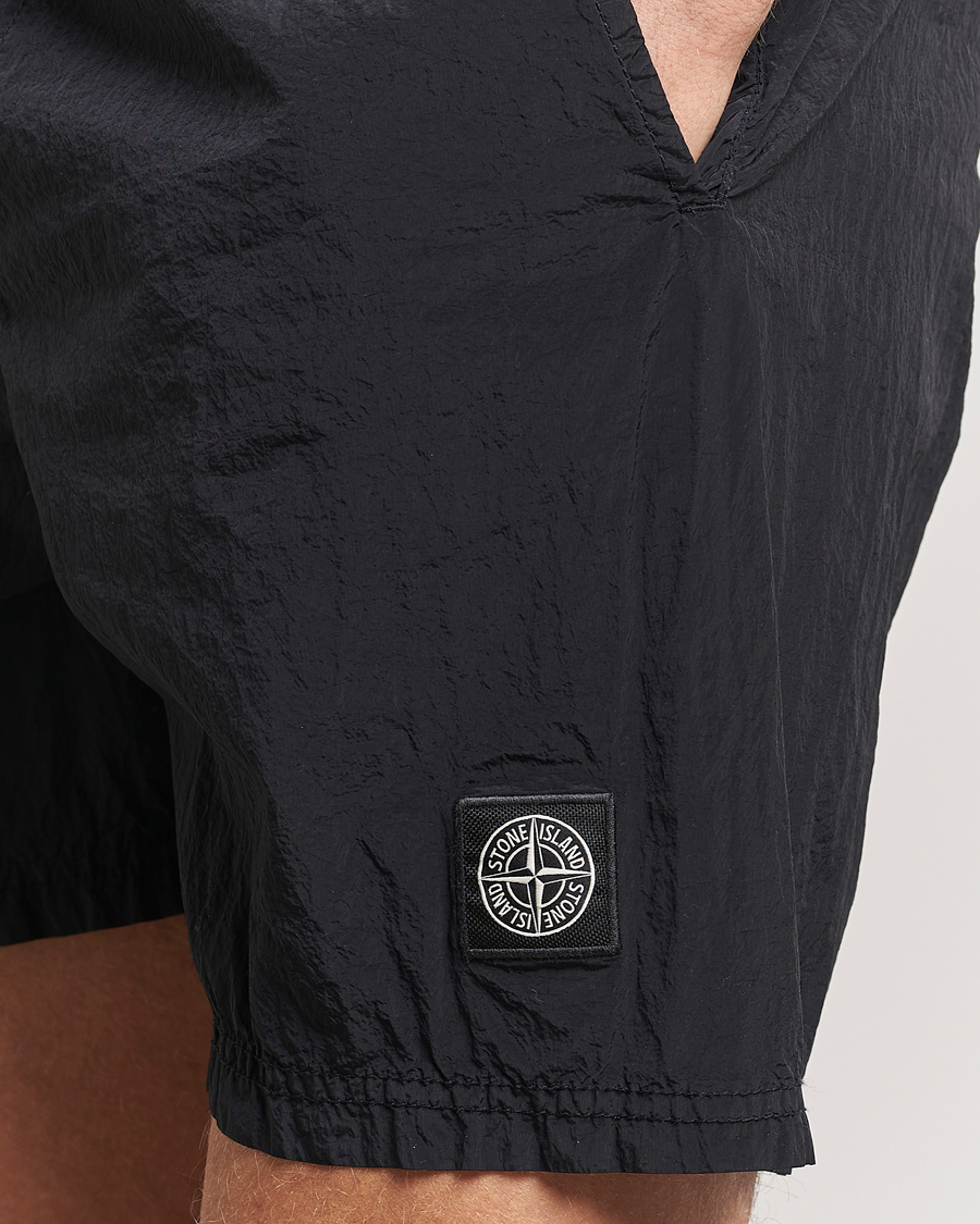 Heren | Zwembroek | Stone Island | Nylon Metal Econyl Swimshorts Black