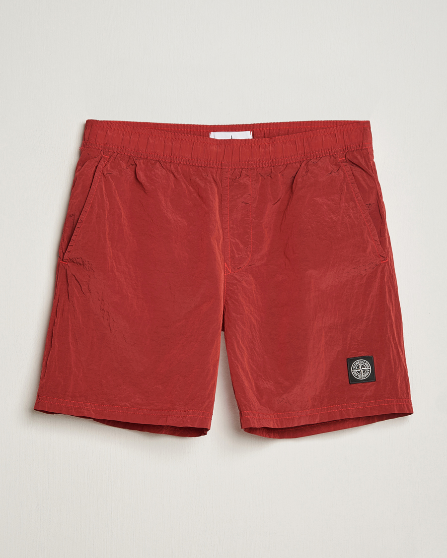 Homme | Maillots De Bain | Stone Island | Nylon Metal Econyl Swimshorts Red