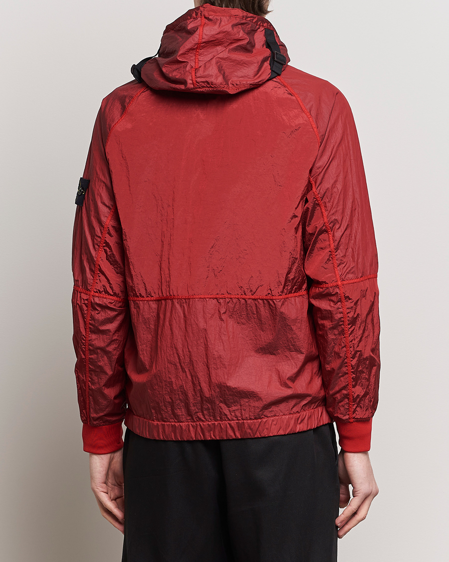 Homme | Manteaux Et Vestes | Stone Island | Nylon Metal Hooded Jacket Red