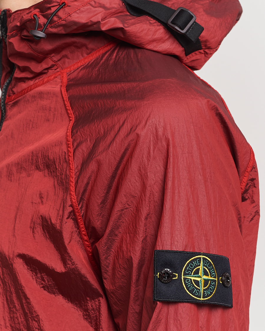Homme | Manteaux Et Vestes | Stone Island | Nylon Metal Hooded Jacket Red