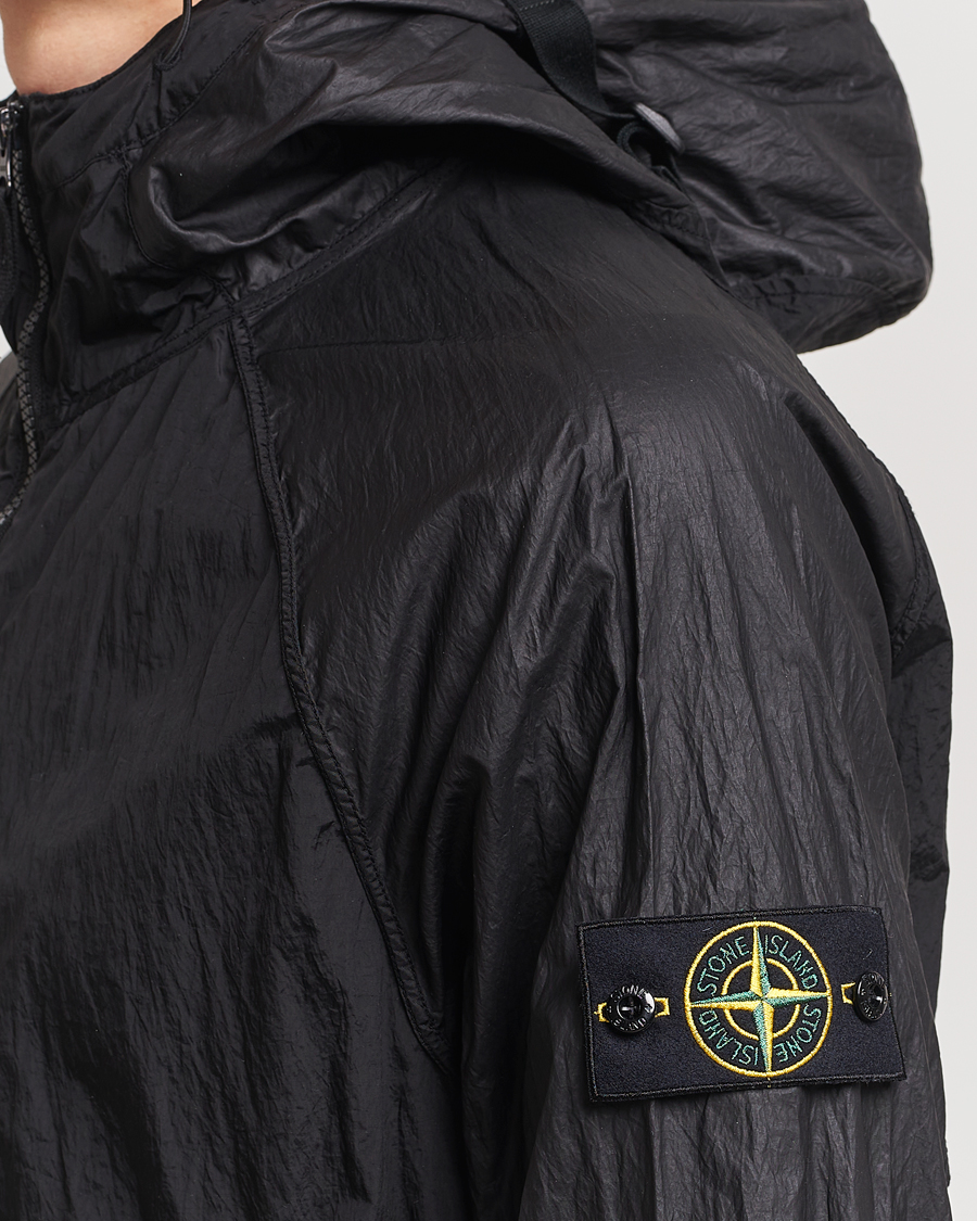 Homme | Manteaux Et Vestes | Stone Island | Nylon Metal Hooded Jacket Black