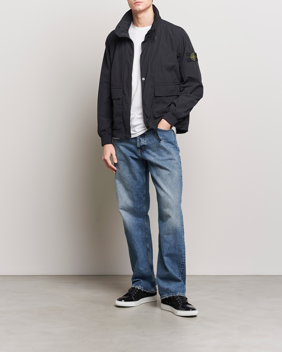 Heren | Jassen | Stone Island | Micro Twill Hooded Jacket Black