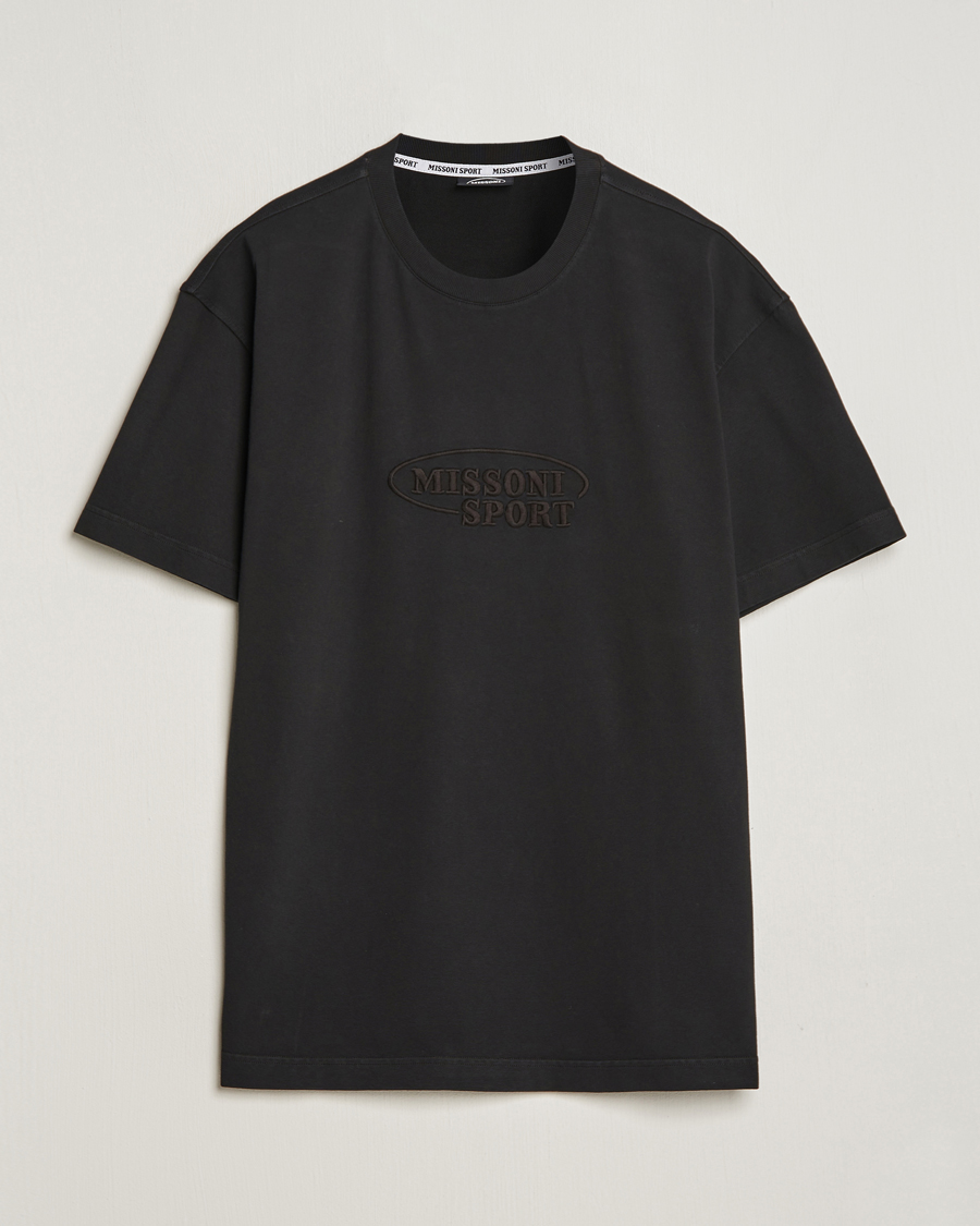 Heren | T-shirts | Missoni | SPORT Short Sleeve T-Shirt Black