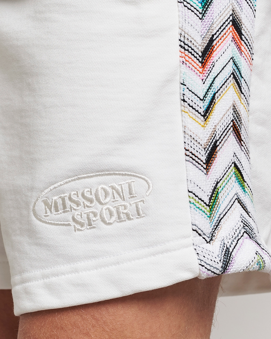 Heren | Korte broek | Missoni | SPORT Sweatshorts White/Multi