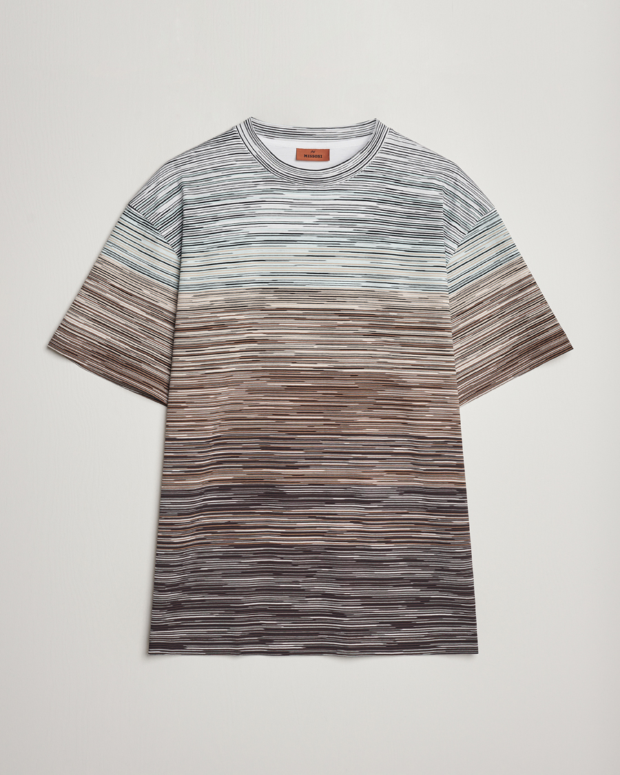 Homme | T-shirts | Missoni | Space Dyed T-Shirt Beige