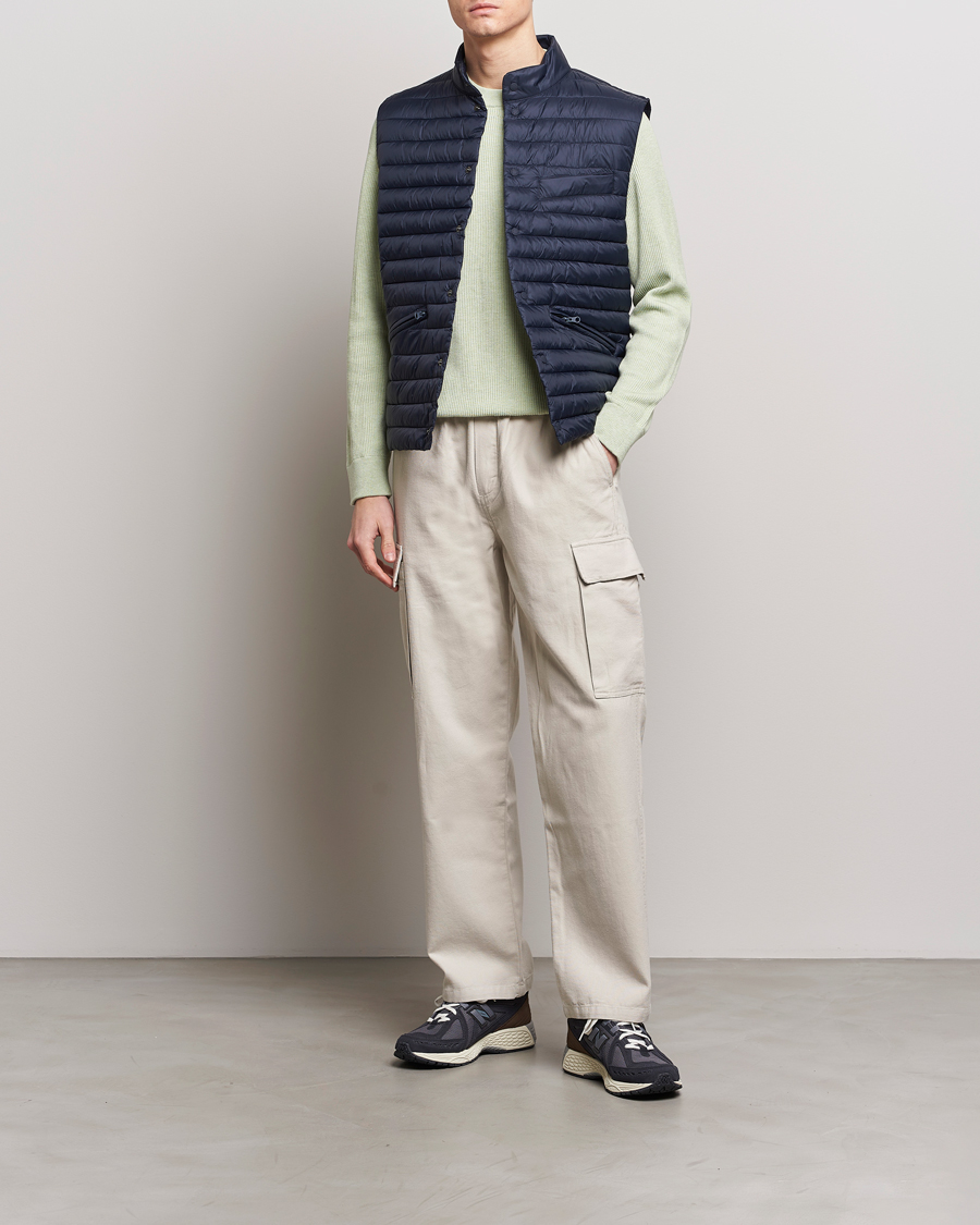 Homme | Manteaux Et Vestes | Save The Duck | Aiko Lightweigt Padded Vest Blue Black