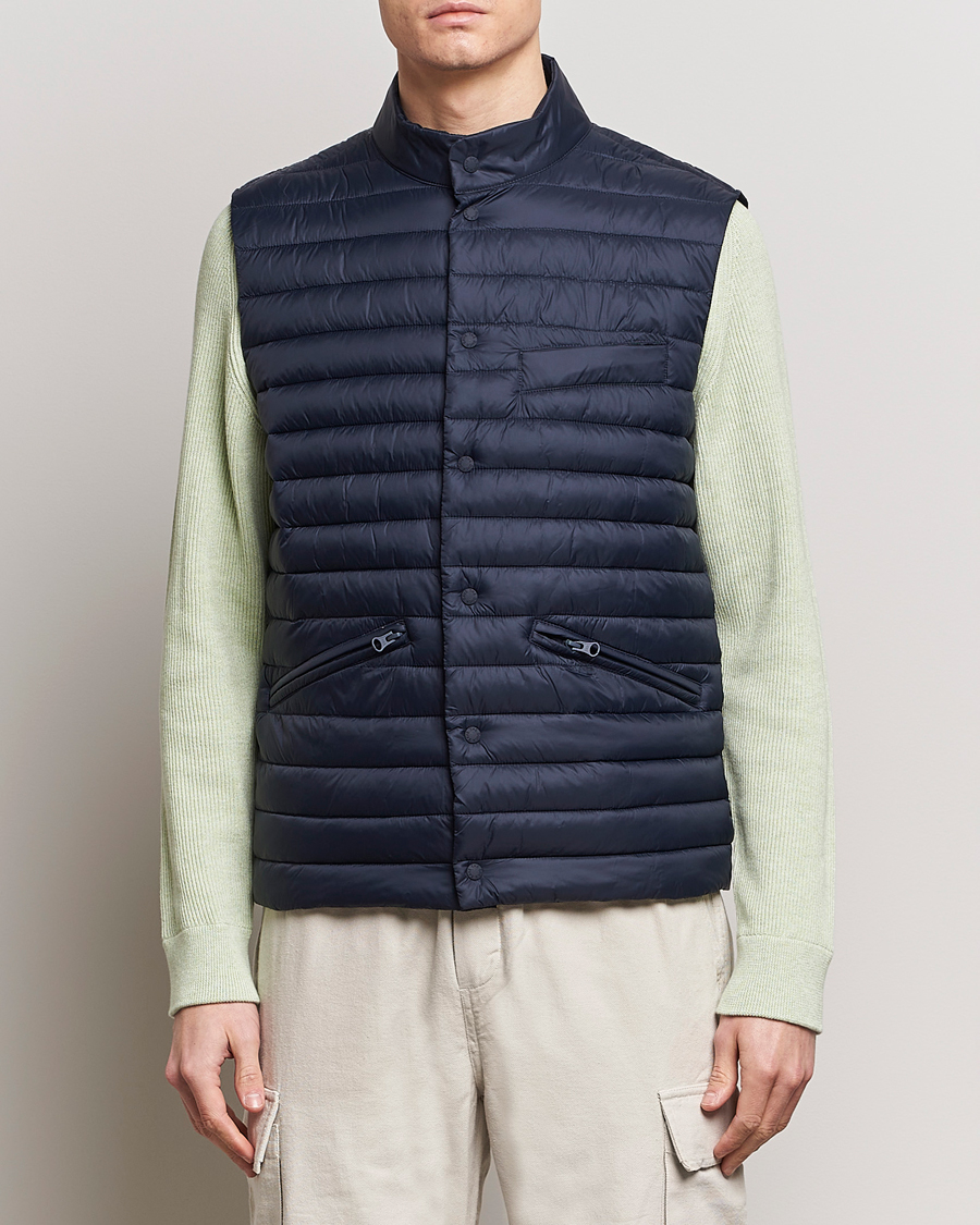 Homme | Manteaux Et Vestes | Save The Duck | Aiko Lightweigt Padded Vest Blue Black