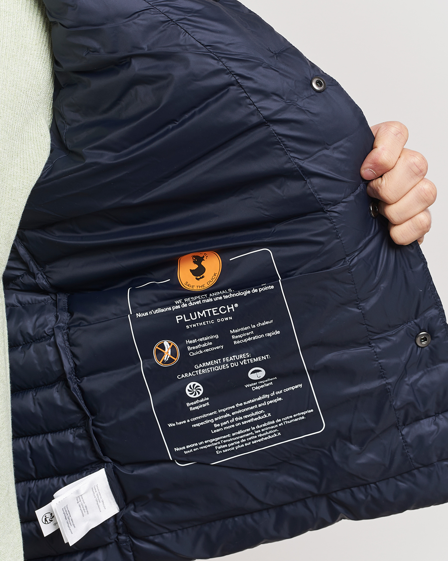 Homme | Manteaux Et Vestes | Save The Duck | Aiko Lightweigt Padded Vest Blue Black