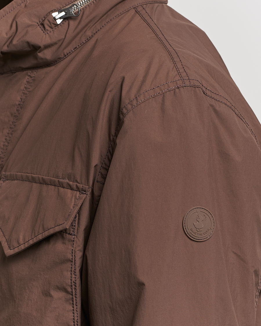 Heren | Jassen | Save The Duck | Mako Water Repellent Nylon Field Jacket Soil Brown