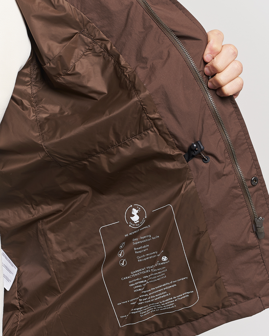 Heren | Jassen | Save The Duck | Mako Water Repellent Nylon Field Jacket Soil Brown