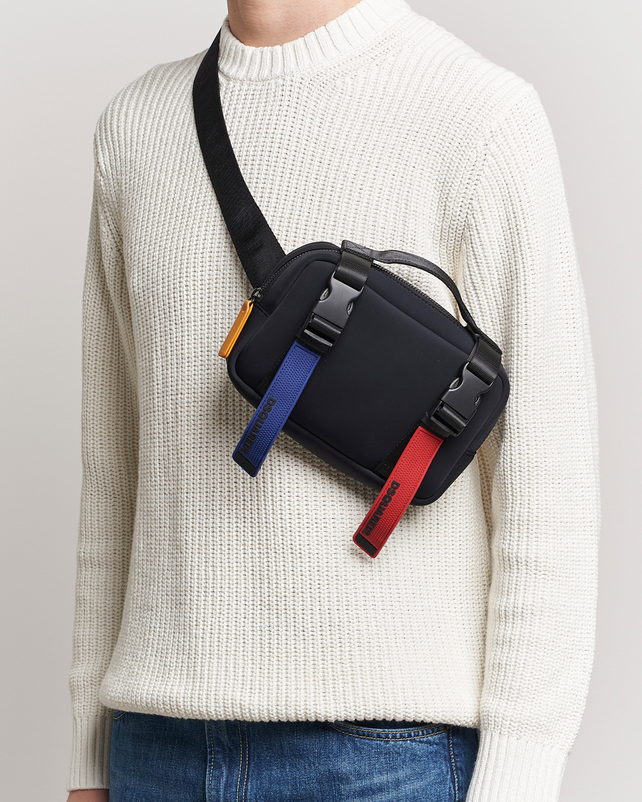 Homme | Dsquared2 Sport Tape Belt Bag Black | Dsquared2 | Sport Tape Belt Bag Black