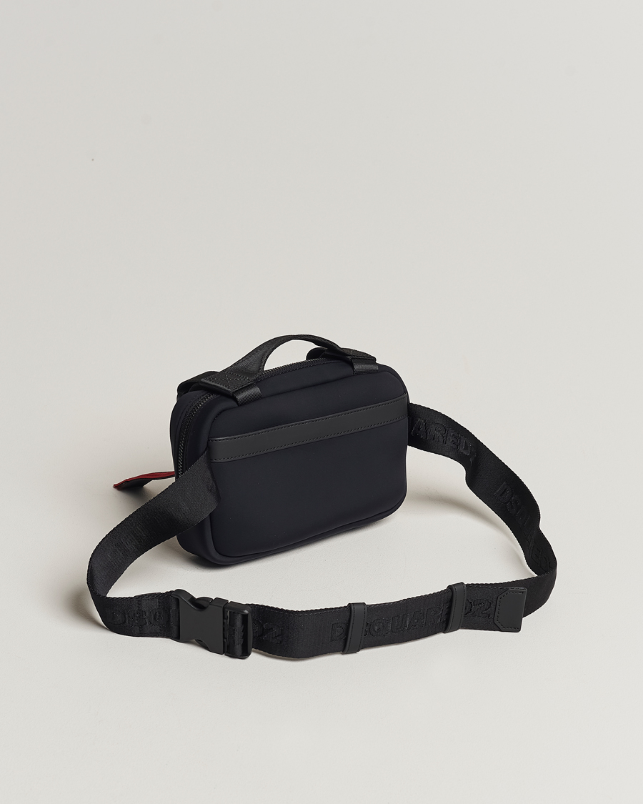 Homme | Dsquared2 Sport Tape Belt Bag Black | Dsquared2 | Sport Tape Belt Bag Black