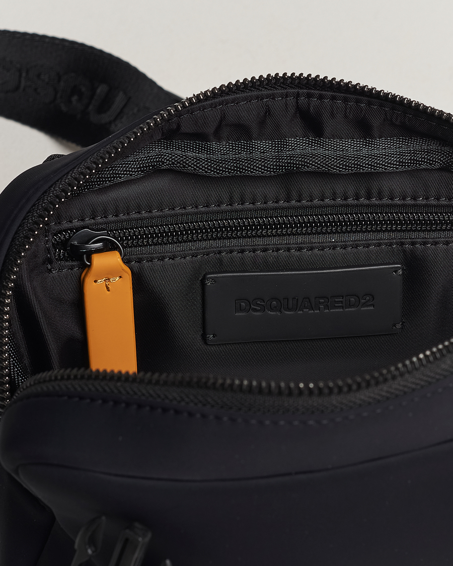 Homme | Dsquared2 Sport Tape Belt Bag Black | Dsquared2 | Sport Tape Belt Bag Black