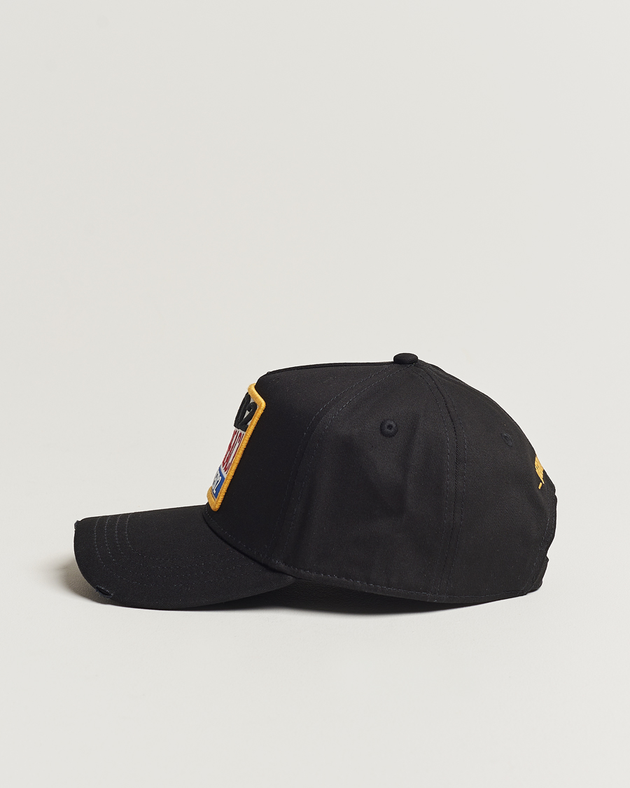 Homme | Dsquared2 Tropical Baseball Cap Black | Dsquared2 | Tropical Baseball Cap Black